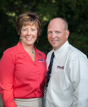 Photo of John and Amy Holland